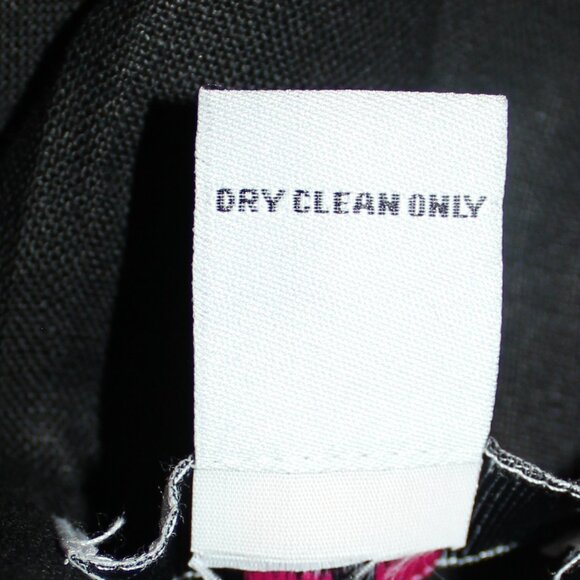 NWT Rosanna Black Woman Linen ankle designer ankle pants size 18 W - Picture 5 of 5